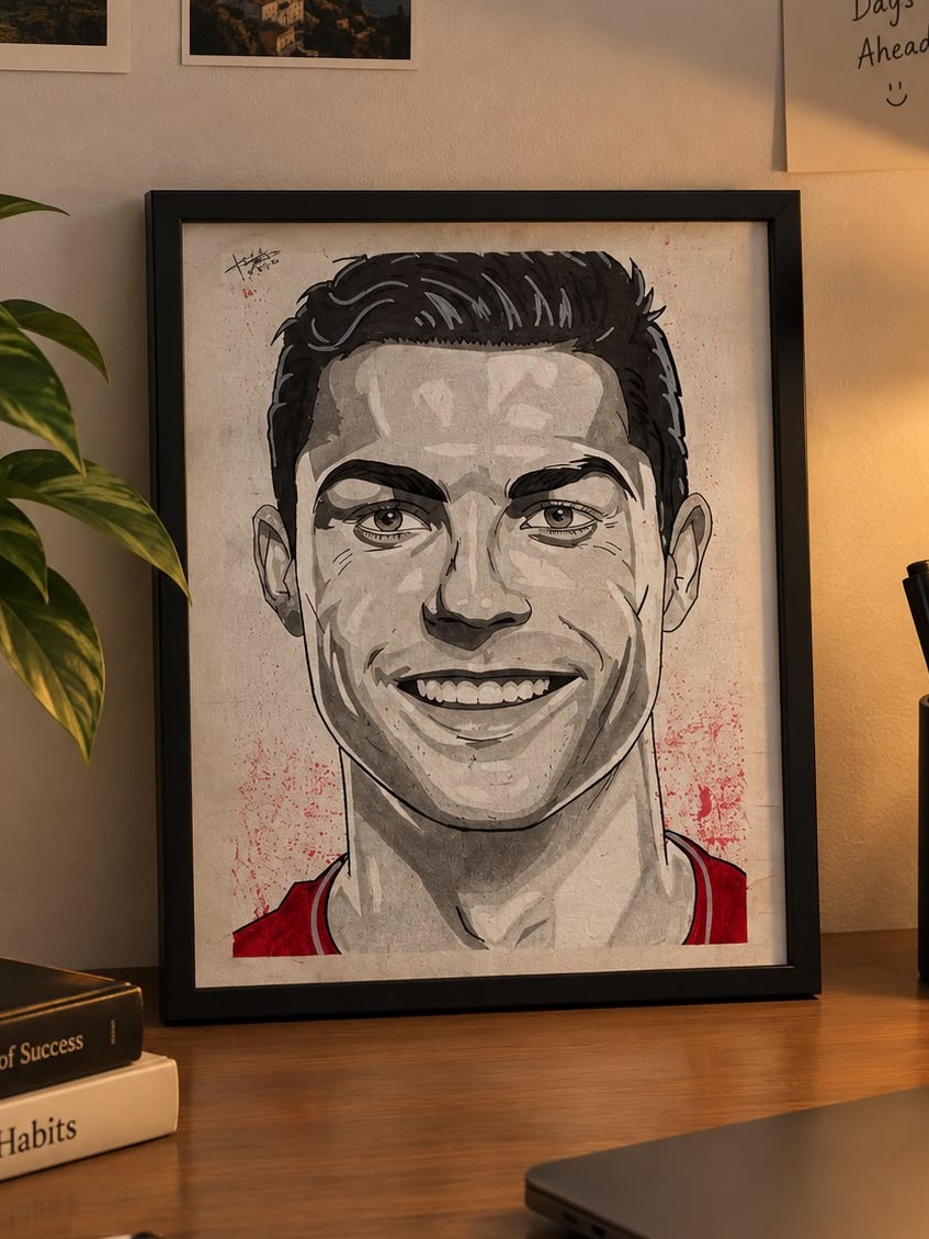The Red Devil — Cristiano Ronaldo