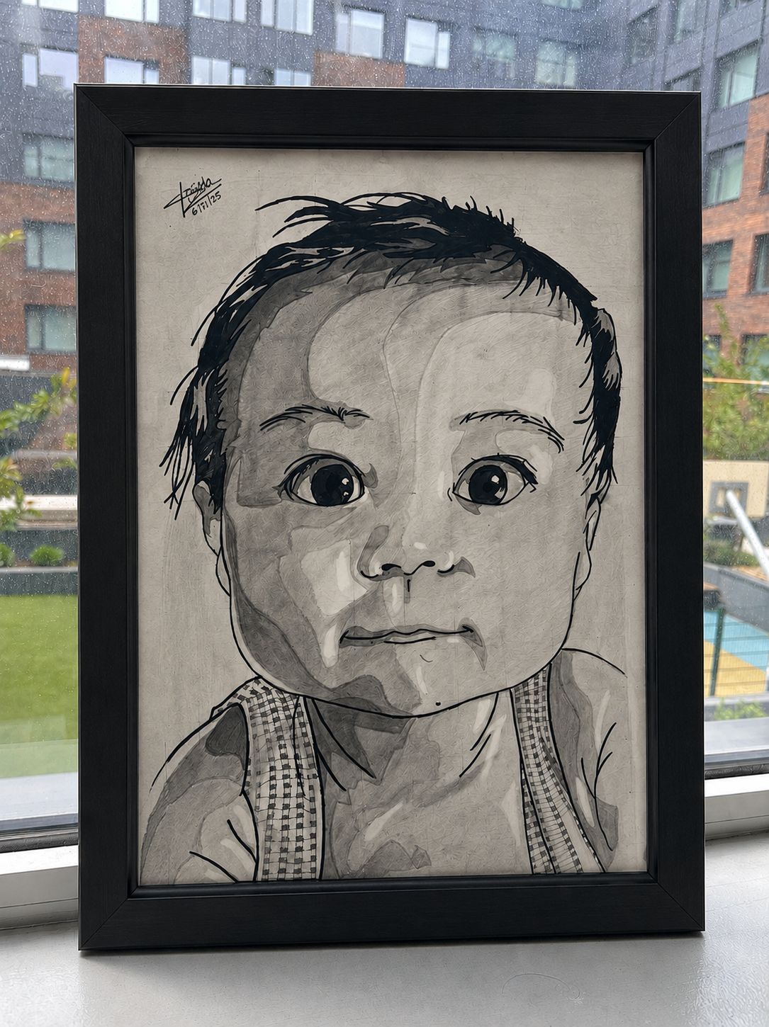 Wide-Eyed Wonder — Portrait of a child
