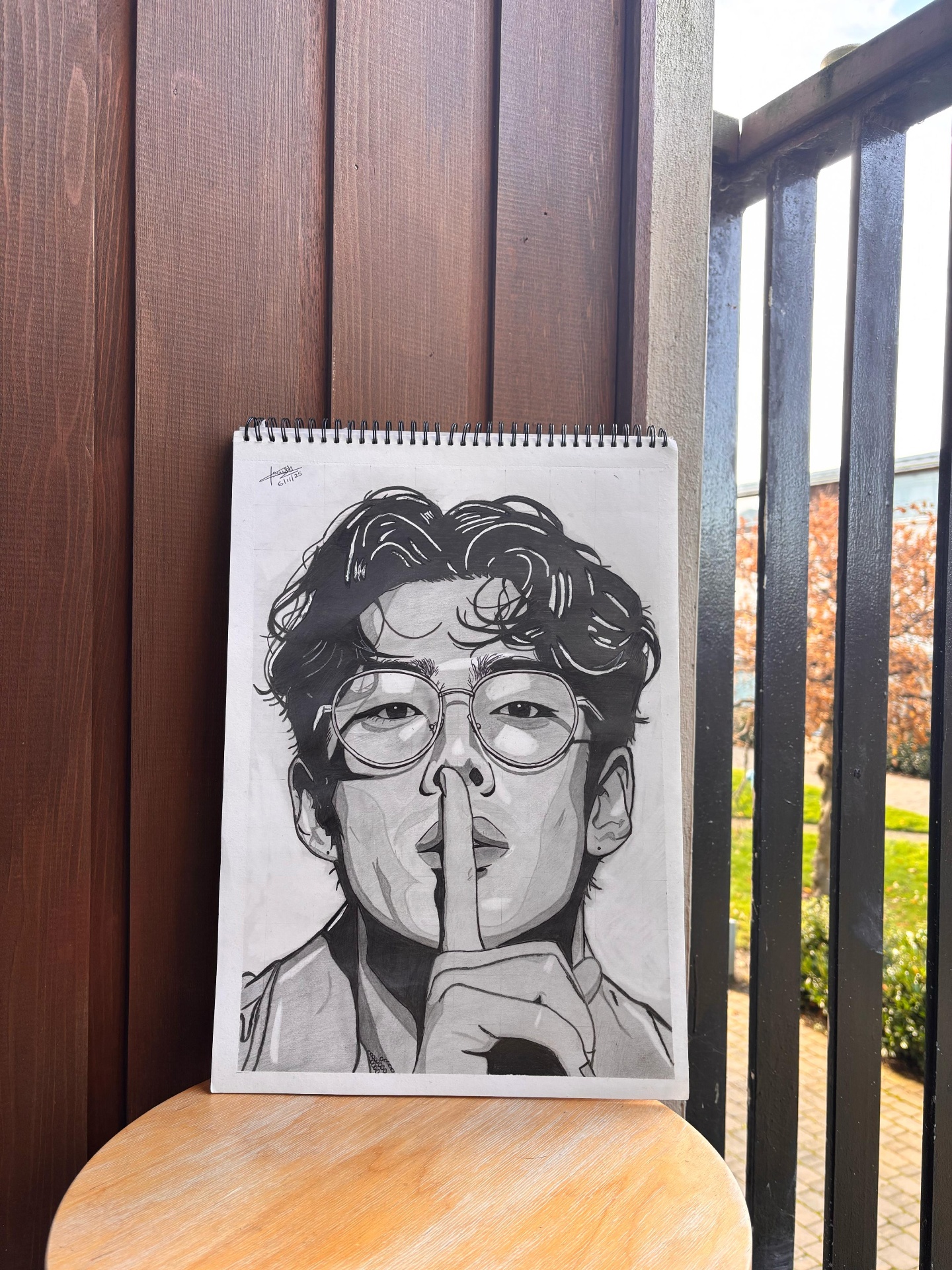 Quiet Hours — Self portrait